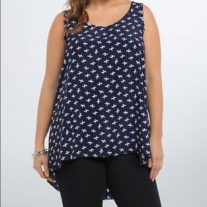 Cute Torrid Dog Print tank